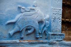 Blaue Stadt  - Zum Vergroessern klicken!